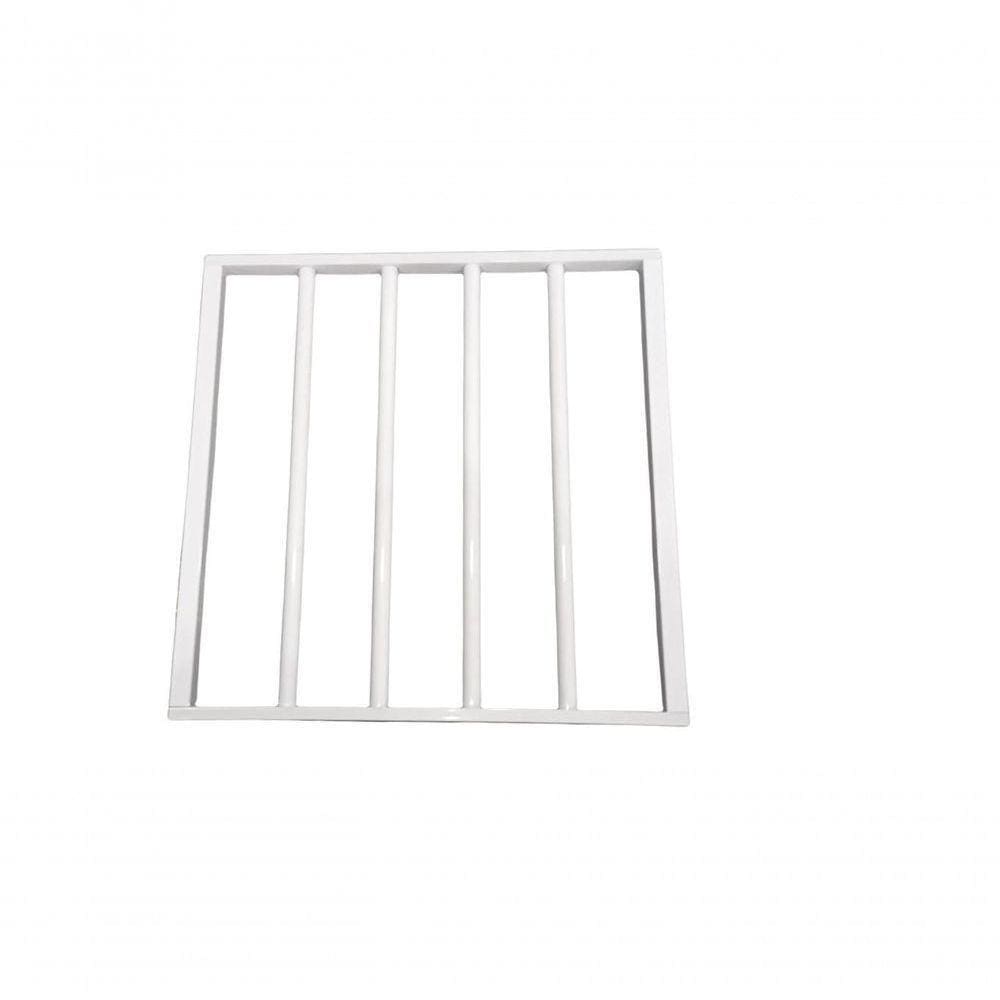 Grade De Proteção Em Alumínio Esquadrias Brasil 50x50branco [f123]