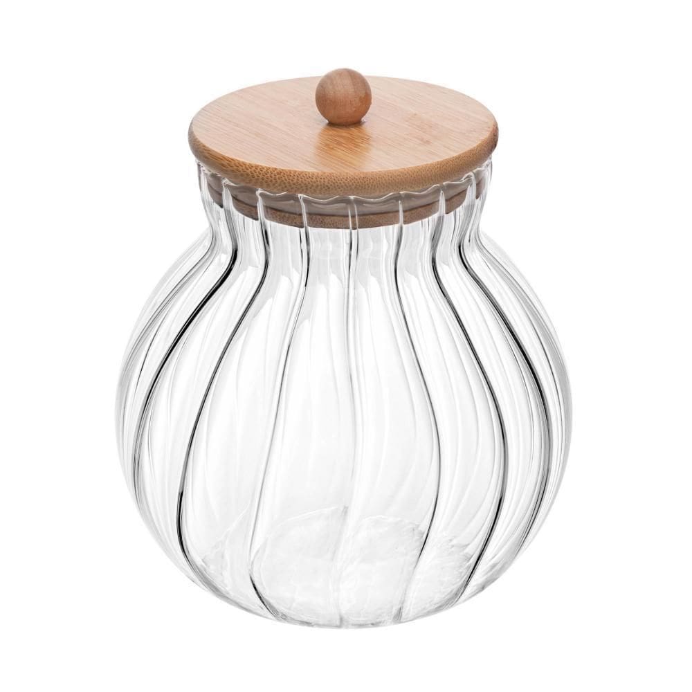 Porta Mantimentos Wolff Classic De Vidro Com Tampa 700Ml