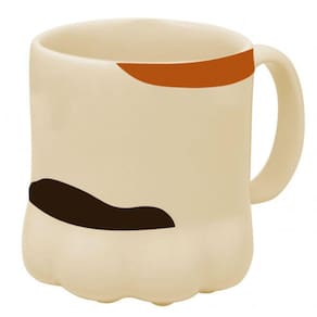 Caneca Decorativa Pata Cachorro 400ml Catarina