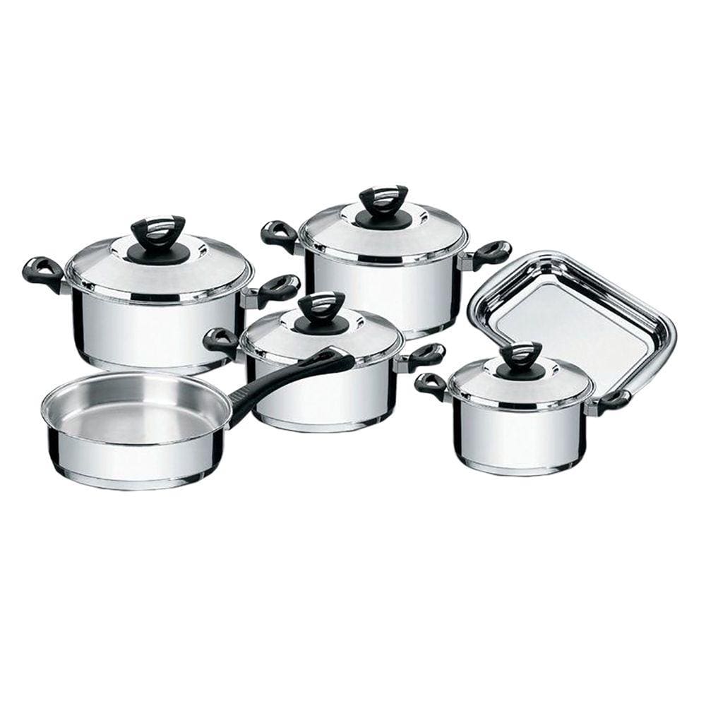 Jogo de Panelas 6 Pecas ACO INOX Solar