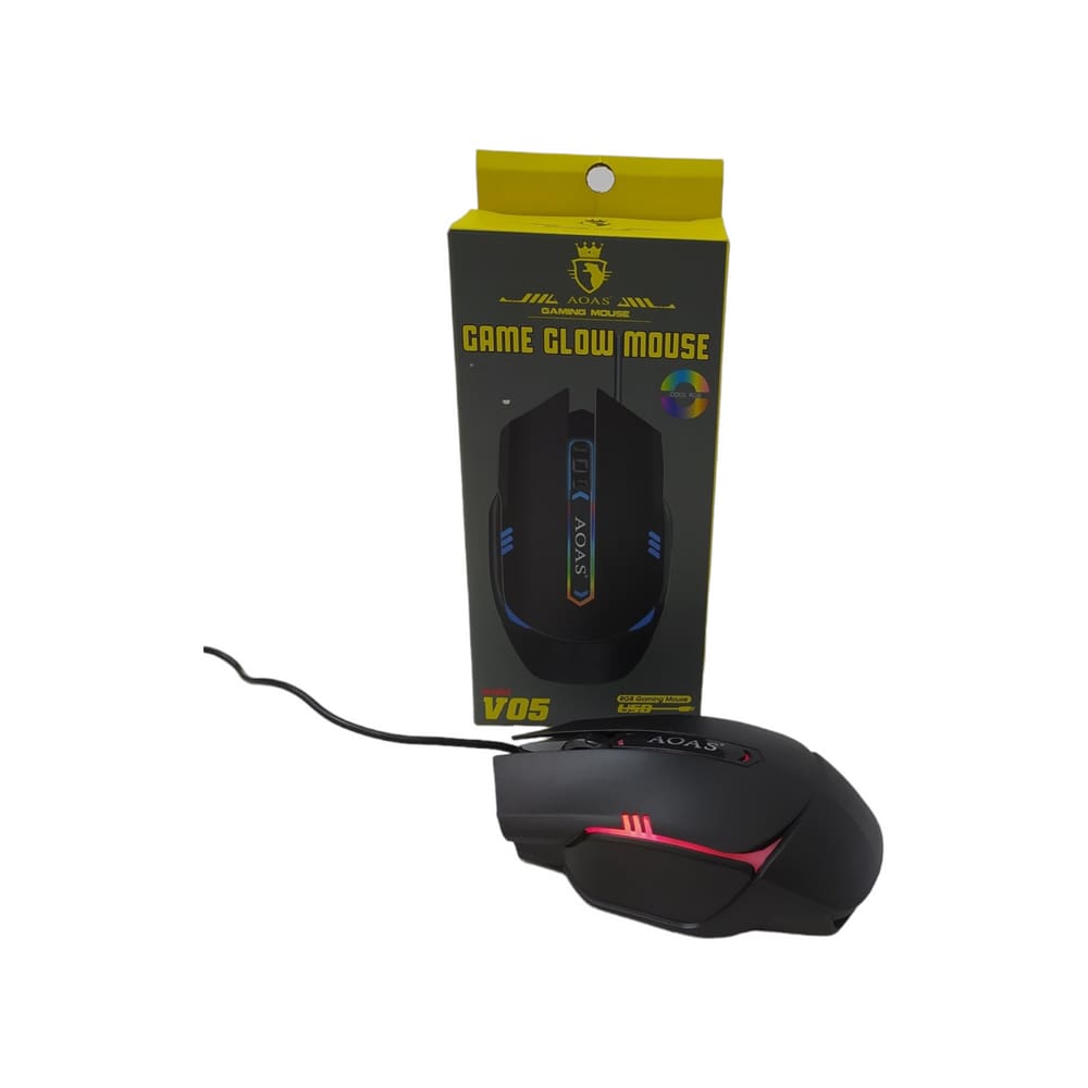 Mouse Gamer Com Fio Óptico V05