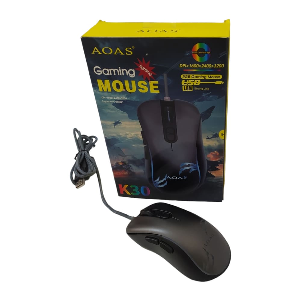 Mouse Gamer Com Luz Led