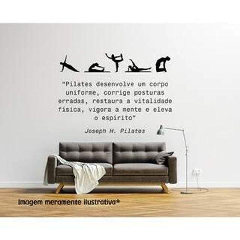Adesivo De Parede Pilates