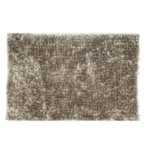 Tapete Microfibra Antiderrapante Rozac Bouclê Paris 45x65cm - BEGE
