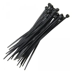Abraçadeira De Nylon Preto 50 Uni Cinta Plastica Gato