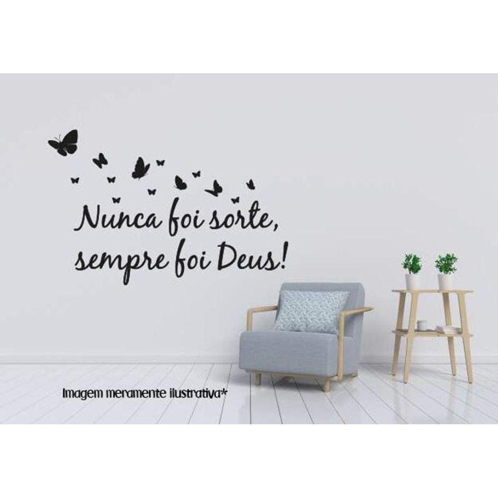 Adesivo De Parede Sempre Foi Deus