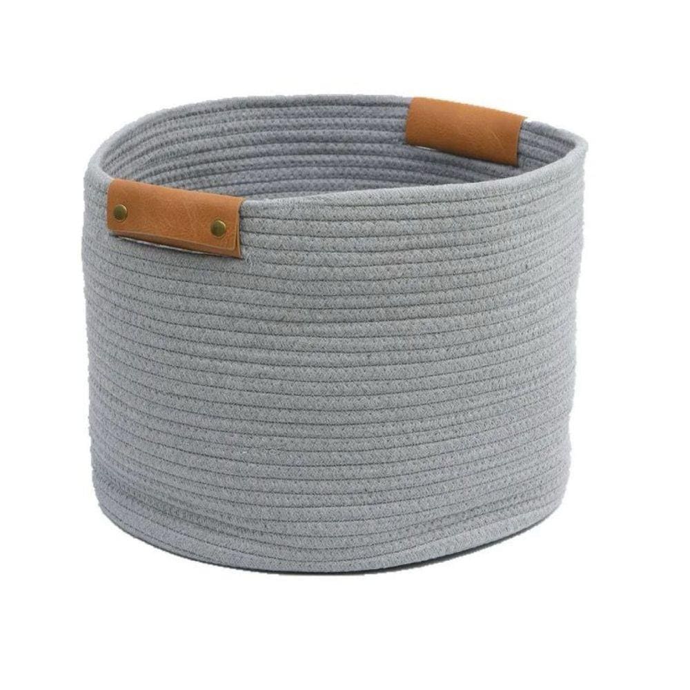 Cesto De Roupas Organizador Dobrável Poliéster Multiuso 28cm