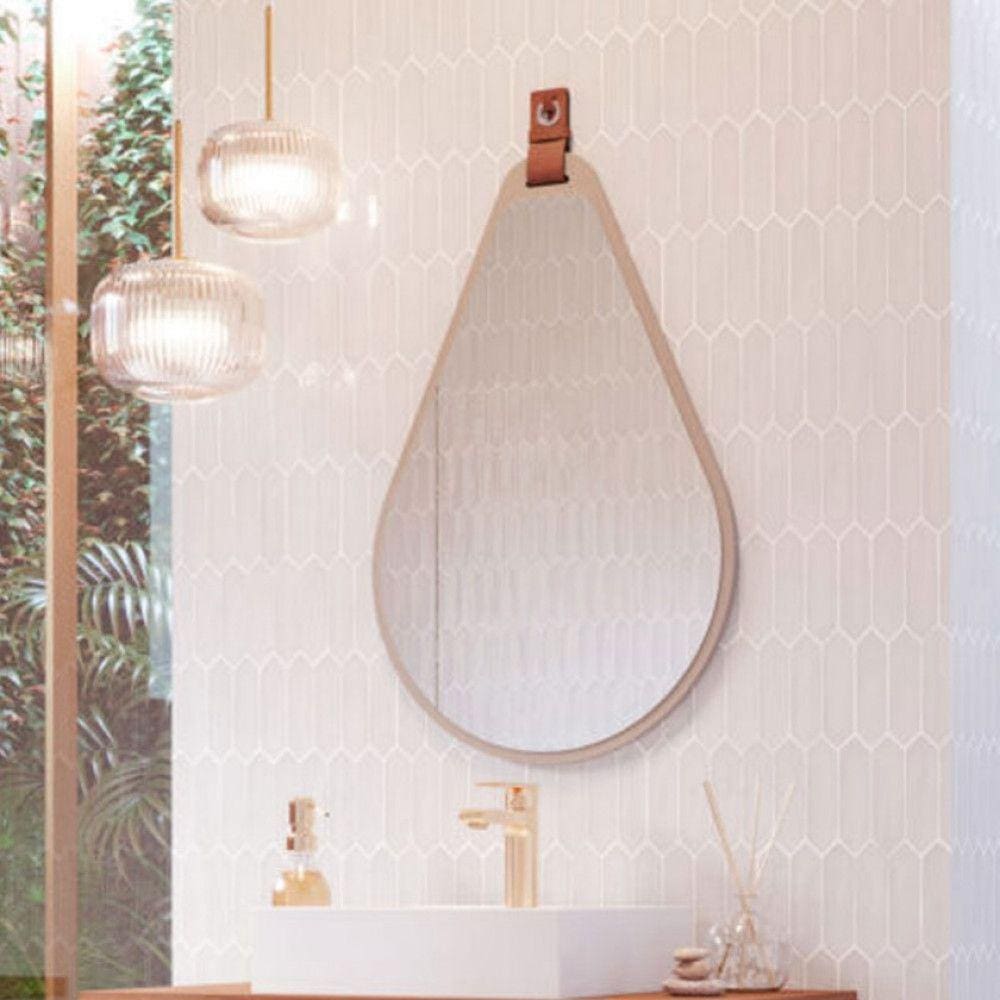 Espelheira Gota MGM 76x50cm Estrutura em MDF