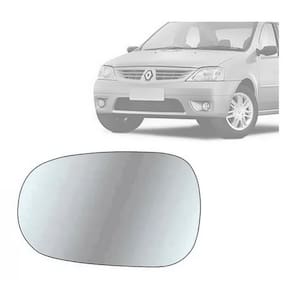 Lente Vidro Retrovisor plana Renault Logan / Sandero 07/... Esq/Dir EB521