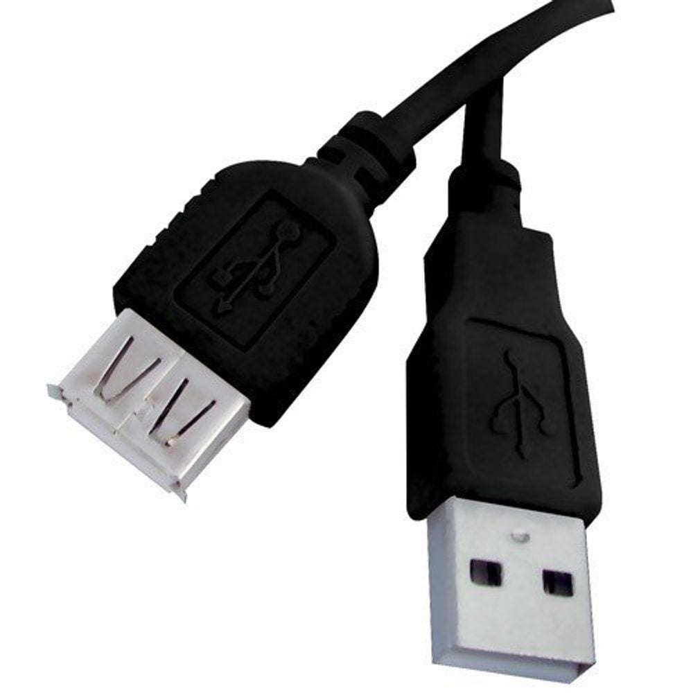 Cabo Extensor Usb Macho X Usb-a Femea 2mt 2.0
