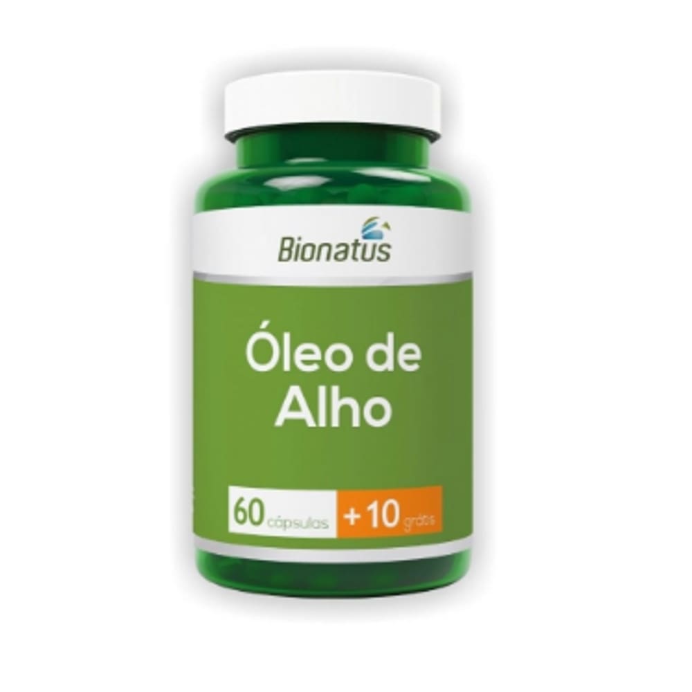 Óleo de Alho Bionatus 60 + 10 Cápsulas
