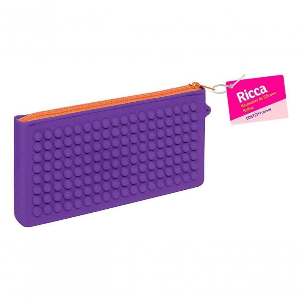 Necessaire De Silicone Bolhas Ricca 21cm