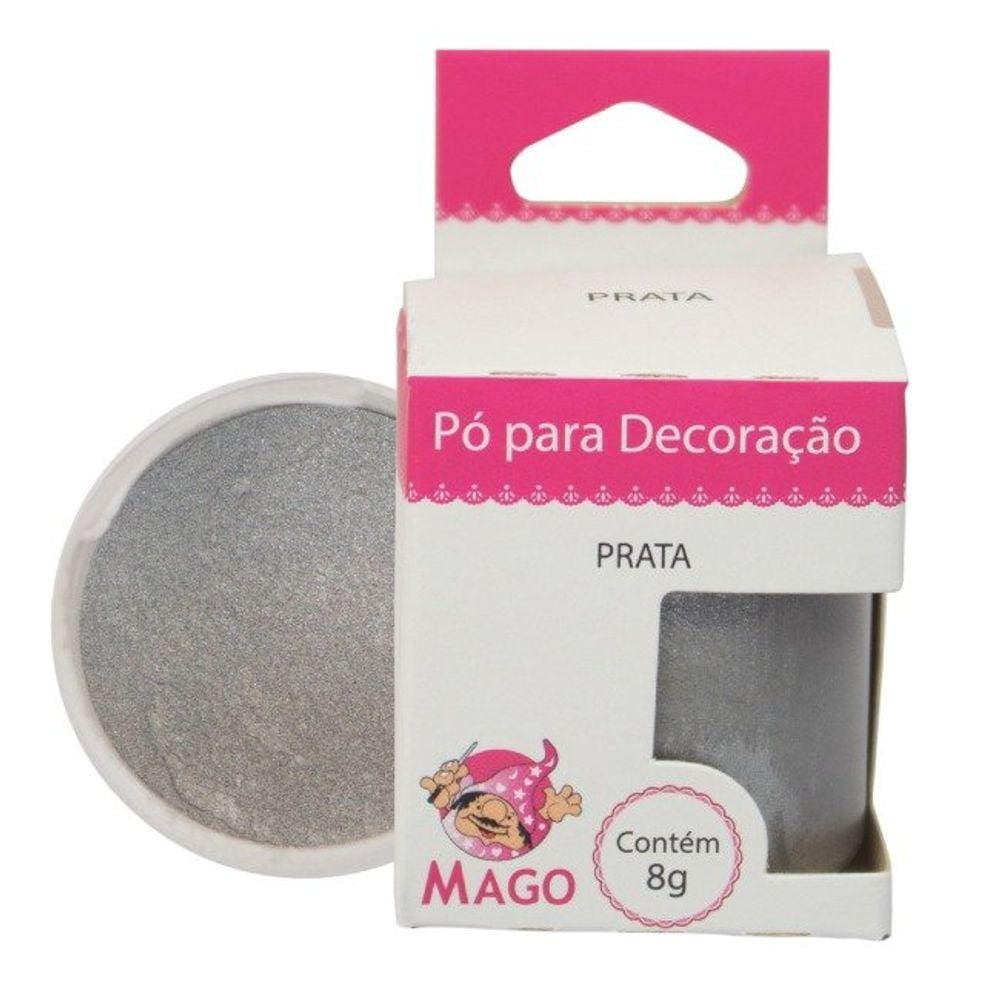 Pó Para Decoração Brilho  8g - Mago
