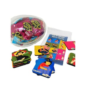 Presente de Páscoa para Autistas Doces e Chocolates + Jogo da Memória emoções 6 pares