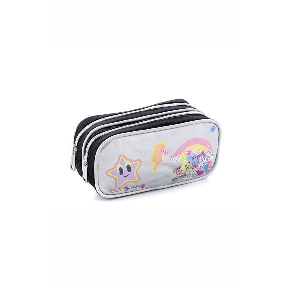 Estojo Duplo Smile Holografico