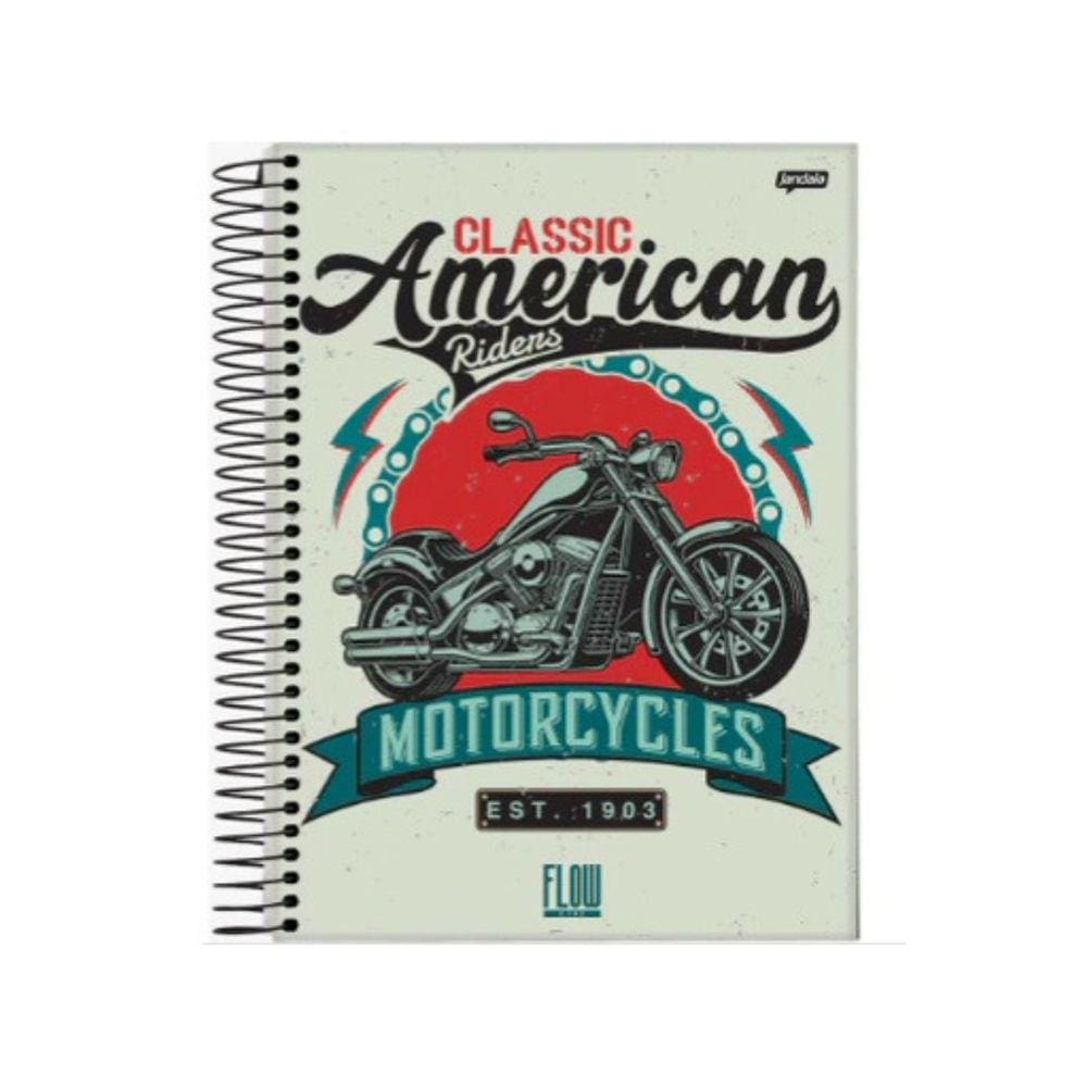 Caderno Universitário Flow Line