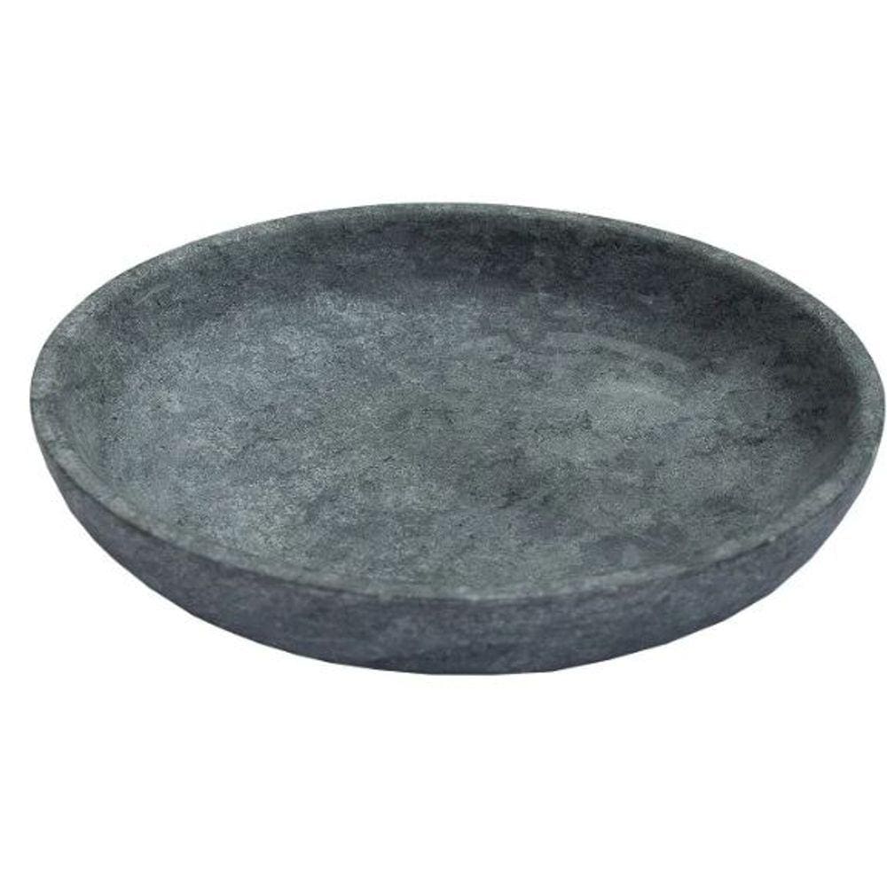 Prato fundo em pedra sabão de 23 cm