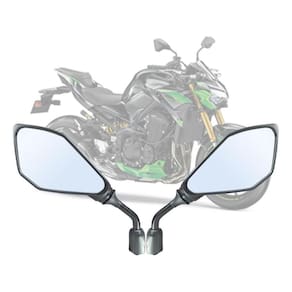Retrovisor Kawasaki Z400 Mini Fixo Convexa Rosca Honda