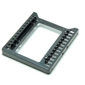 Adaptador Suporte Dual Ssd Hd 2.5 Para Baia 3.5 Preto