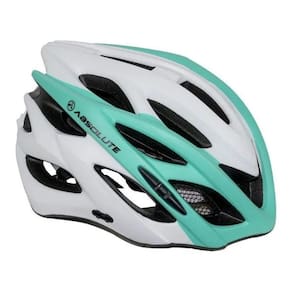Capacete Ciclismo Absolute Luna Branco/Verde - Tamanho M