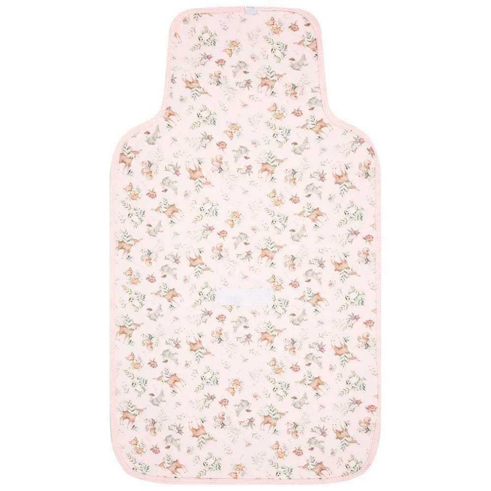 Trocador Portátil Hug Floresta Magia Rosa