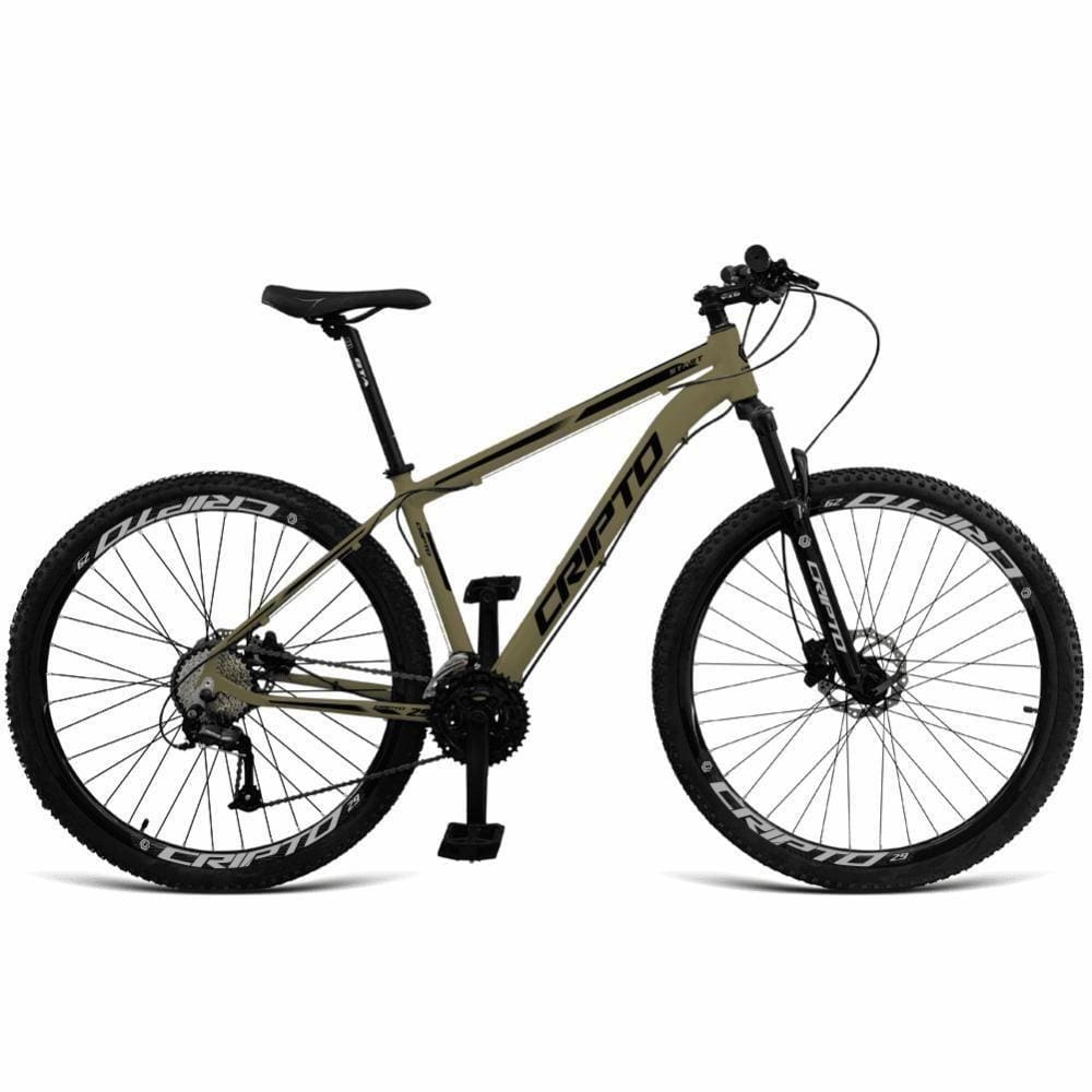 Bicicleta Aro 29 18v Absolute Hidráulica Trava E K7 - Verde Militar-preto - 15" Verde Militar-preto