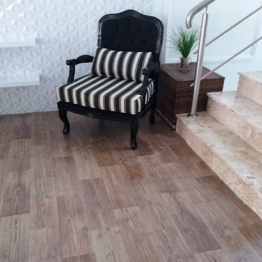 Piso Vinílico em Manta Scandian Home 0,7mm - caixa com 10m2 - Canela