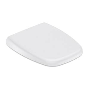 Assento Sanitário com Softclose Fit Plus Celite Cinza Prata Brilhante