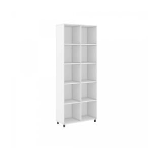 Estante 10 Nichos Caracol Esm225 Movelbento Branco