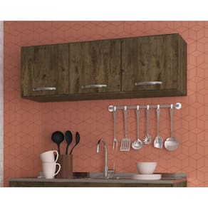 Armário de Cozinha Aéreo 3 Portas Light IRM Móveis Itaúba