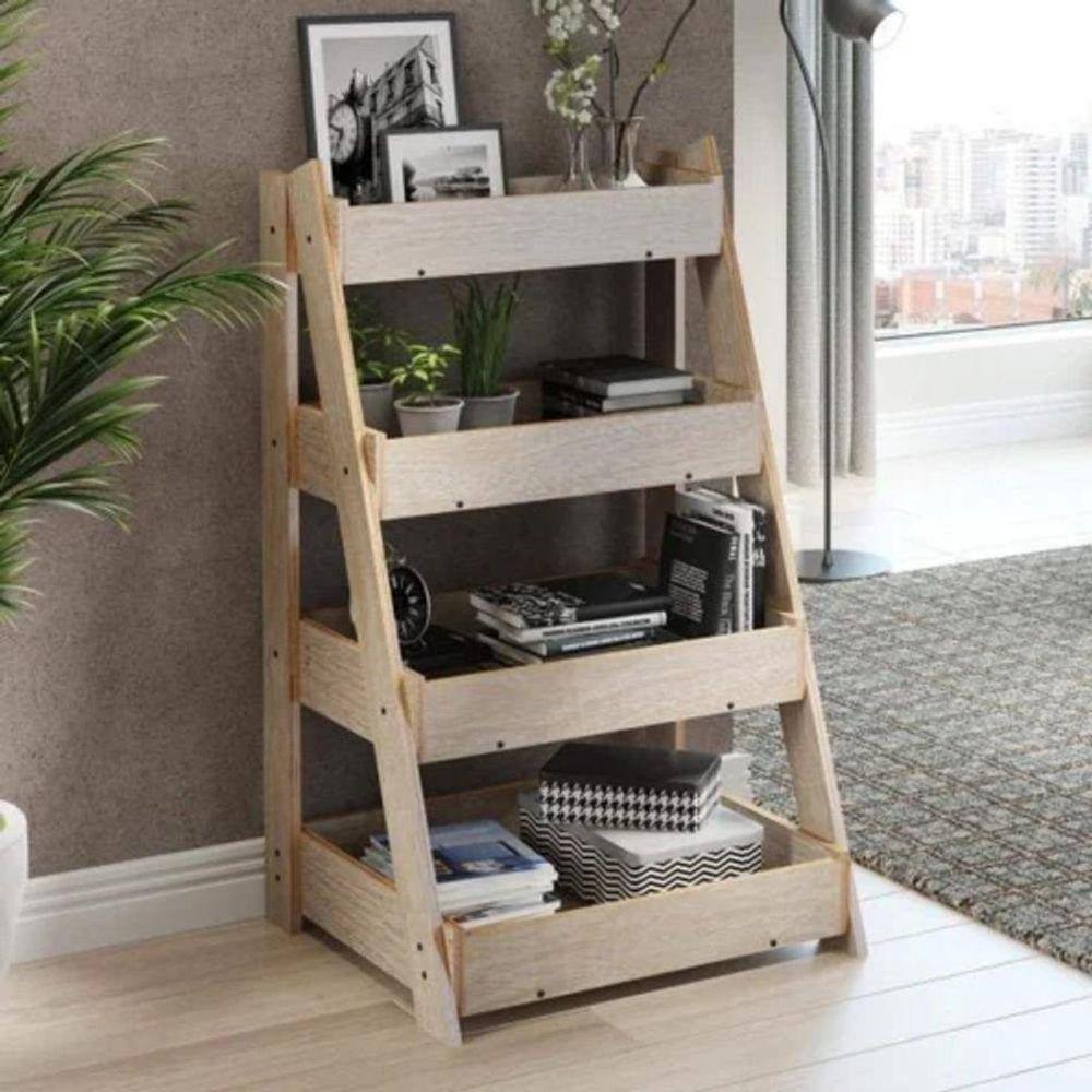 Estante Multifuncional Linha Life - Bege