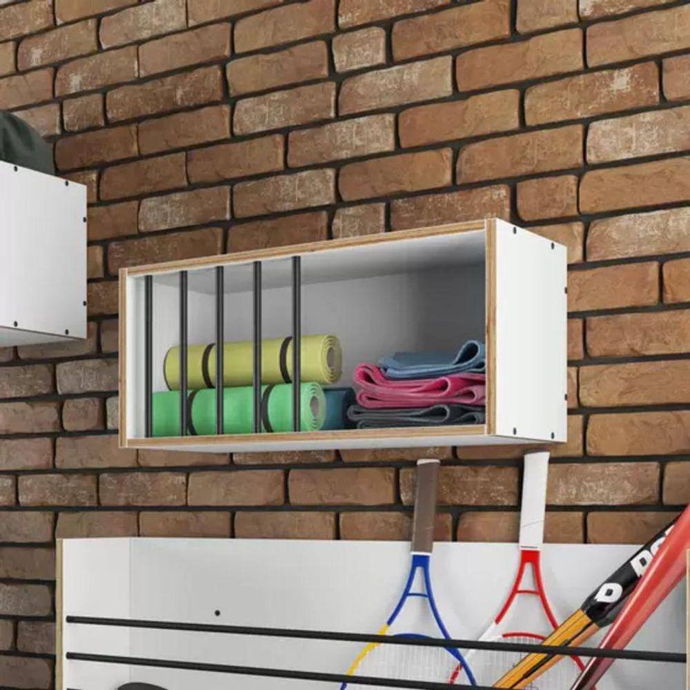 Nicho Hastes Verticais Linha Easy - Branco