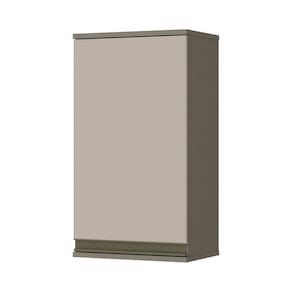 Armário Aéreo de Cozinha 1 Porta 35cm Connect Henn Duna/Cristal