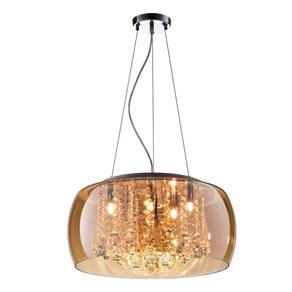 Pendente Soho 50cmx20cm Bella Iluminação Âmbar/Transparente