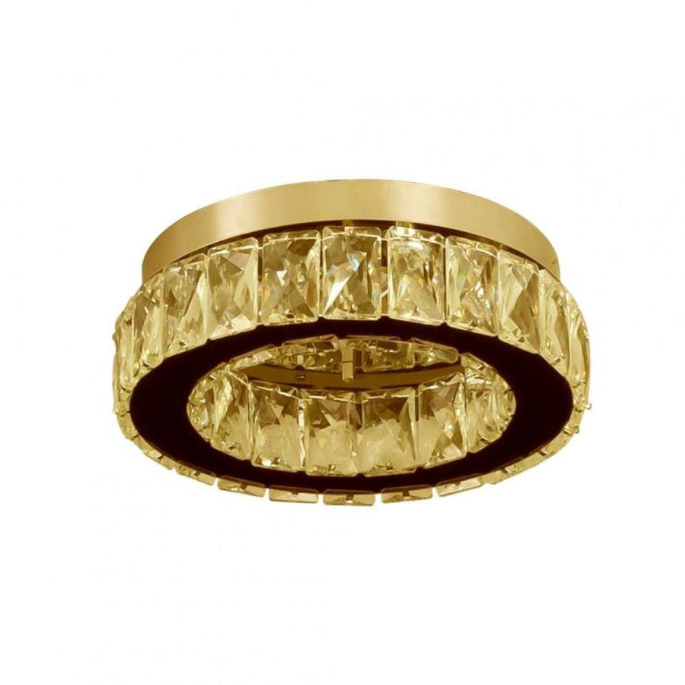 Plafon Tokyo Gold LED Redondo 14W 4000k 25cm TKYG2514W4KRDPF Bronzearte Gold