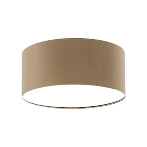 Luminária de Teto Plafon Redondo de Sobrepor Tom Luz Iluminação Caqui