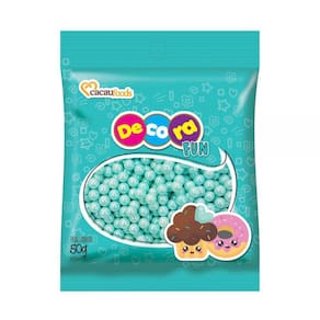 Confeito Decora Fun Blue Big 50g - Cacau Foods