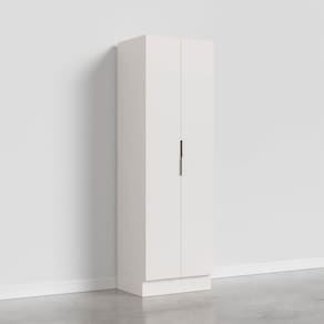 Armário Multiuso 2 Portas 70cm com Rodapé Ipanema Cabecasa Madeiramadeira Branco