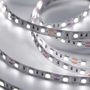 Fita LED 12W 60 LEDs/Metro 3 Metros 12v Bivolt IP20 6500K Taschibra 6500K