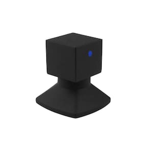 Acabamento Para Registro C46 Água Quente/Fria Black BL6246 Ducon Metais Black