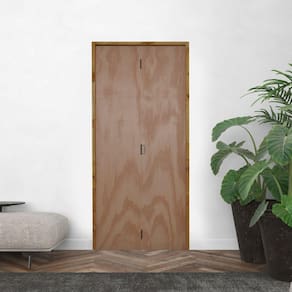 Kit Porta de Madeira Camarão 210x72cm Batente 11cm Rodam Mescla