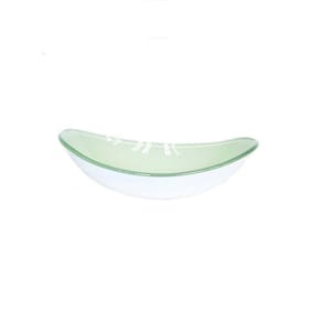 Cuba de Vidro para Lavatório Oval 55cm Branca