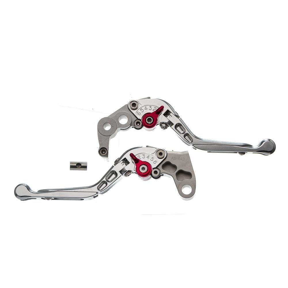 Manete Moto X Super Bike Par C- Regulagens 3-4dedos Prata Su [f016]