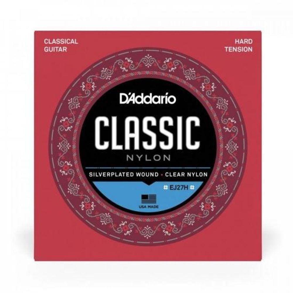 Encordoamento Para Violão D Addario Ej27h Nylon .028 [f002]