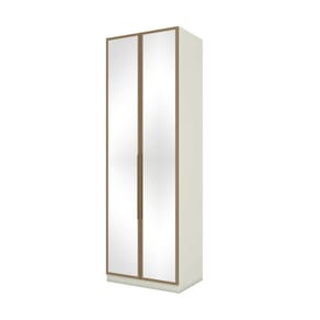 Guarda Roupa 2 Portas 3 Gavetas Seletto Henn Areia HP/ Jequitibá