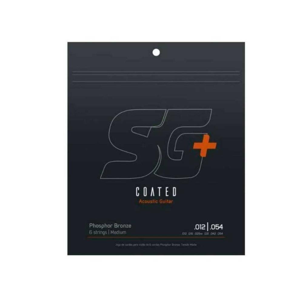 Encordoamento P-violão Fósforo Bronze Sg+ Revestido 012 [f108]