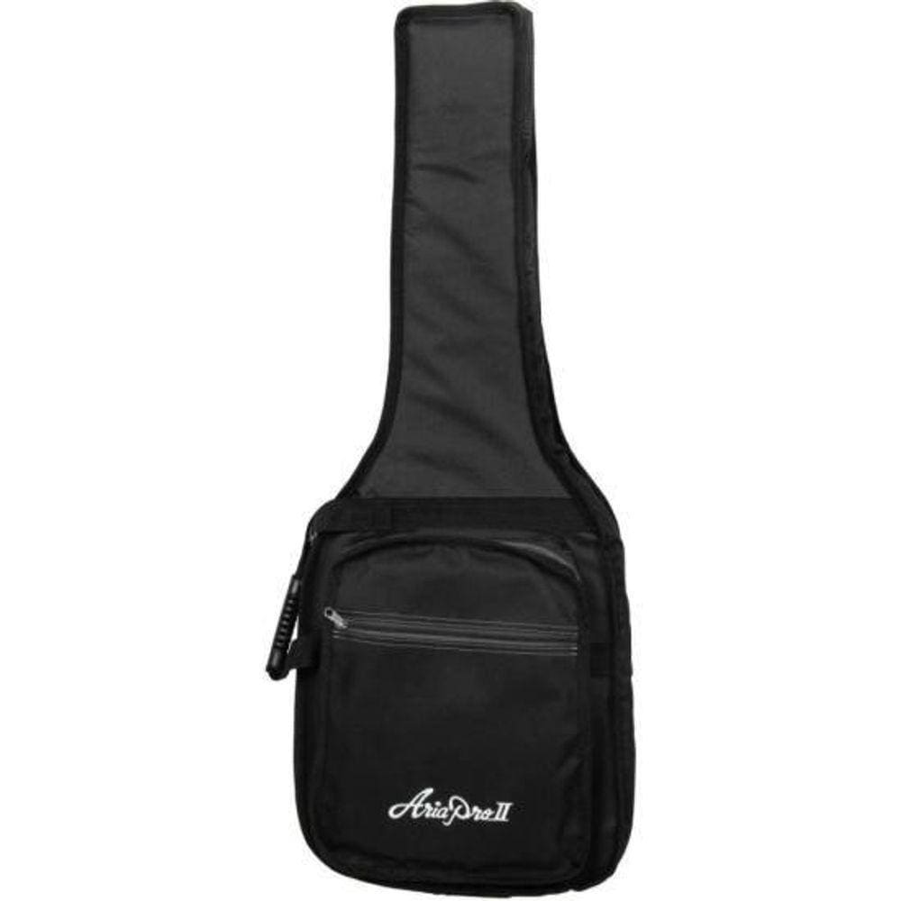 Capa Para Guitarra Ny600 Cargo Preta Aria Pro Ii [f002]