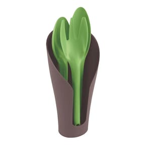 Kit para Jardinagem Cocoon Verde/Marrom (4 Peças) TRAMONTINA