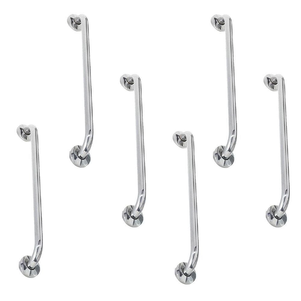 Alça De Apoio 60cm Barra Segurança Kit 6 Unidades Idoso Criança Cadeirante Gestante Acessibilidade