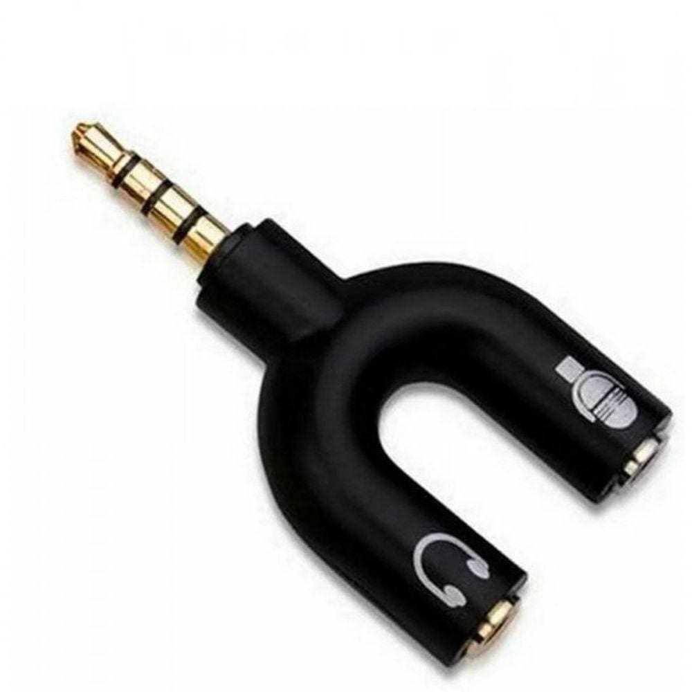 Adaptador P2 Macho X 2 Saidas P2 Femea